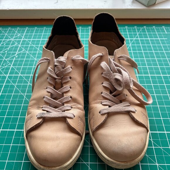 Adidas Pink Tan Leather Stan Smiths (size 41) - Picture 2 of 4